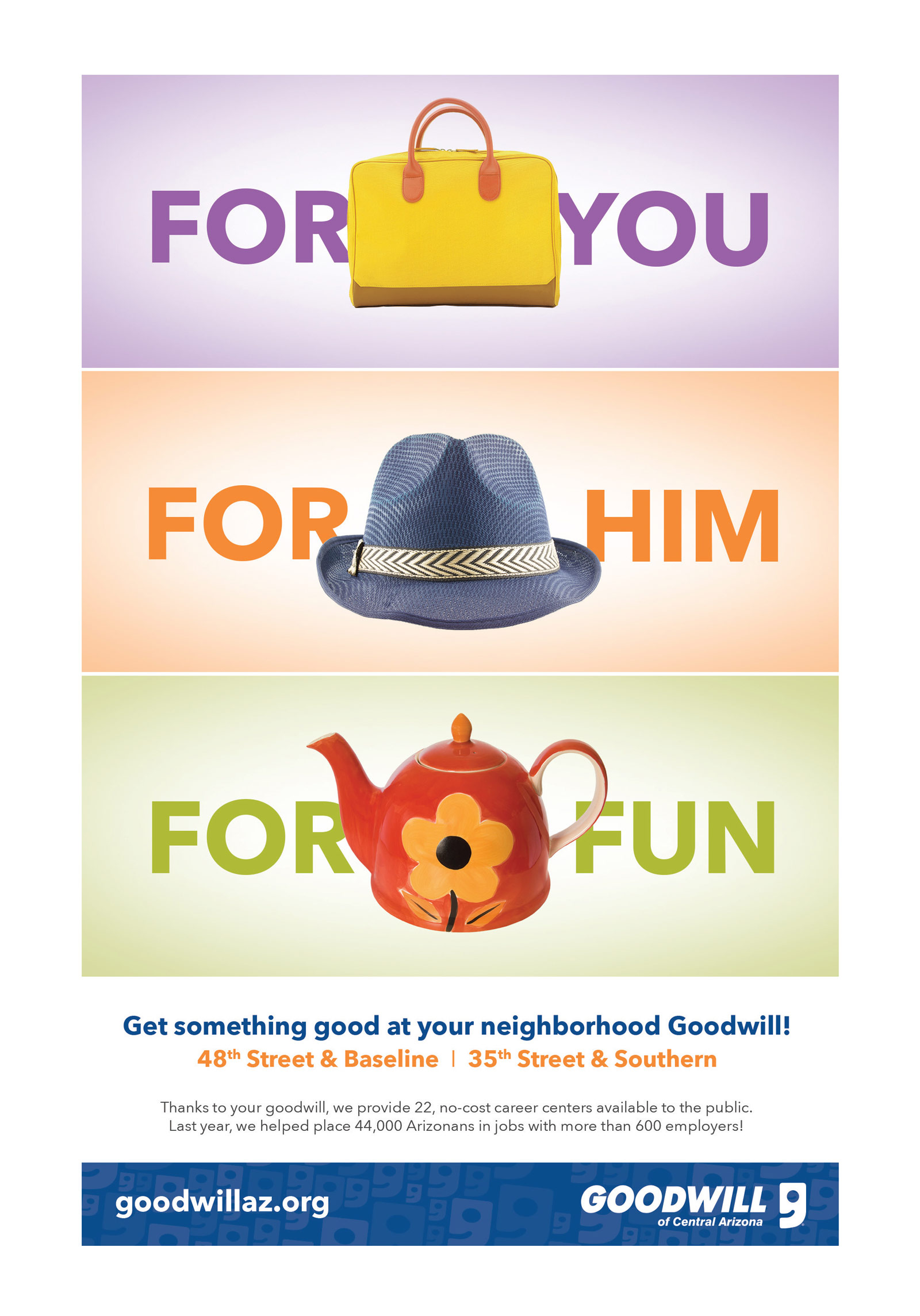 Copywriting for Goodwill AZ